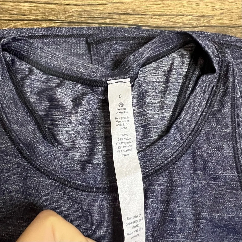 Lululemon Lightweight Racerback Tank Heather Gray | Size 6